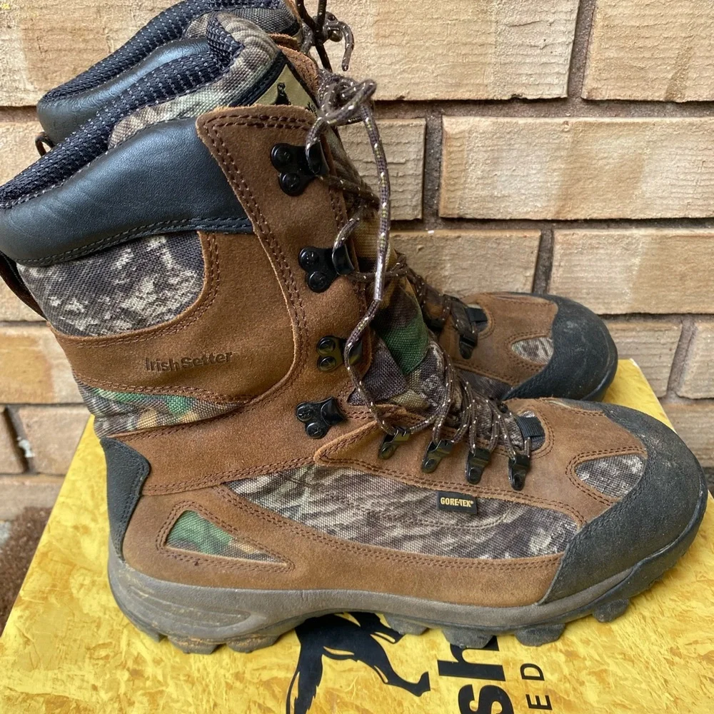 Irish Setter 2863 Mountain Claw 800g Insulated Waterproof Hunting Boots Men's 12